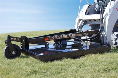 bigfoot cutters skid steer attachment|bigfoot mower for sale.